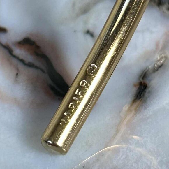 Vintage Napier brass kitty cat 1 oz jigger - Picture 7 of 10